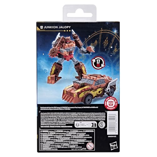 Transformers Age of the Primes Deluxe Junkion Jalopy Action Figure – 14cm