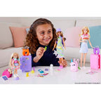 Mattel Barbie Chelsea Small Doll & 6 Accessories – Travel Set with Puppy, Pet Carrier &amp; Backpack