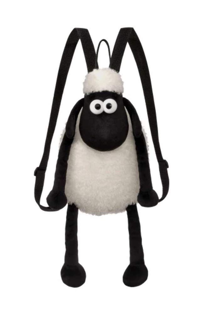 Aurora World Shaun the Sheep Plush Backpack 12" Officially Licensed