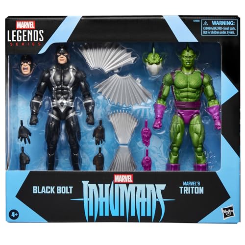 Marvel Legends Inhumans Black Bolt & Triton Action Figure Two-Pack