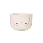 Sass & Belle Large Girl Power Boobies White Planter