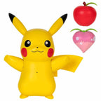 Jazwares Pokémon Train and Play Deluxe Pikachu – 4.5-Inch Interactive Figure with Lights, Sounds &amp; Moving Limbs