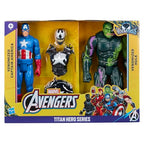 Marvel Avengers Venom Versus Titan Hero Captain America & Hulk Figure Set 30cm