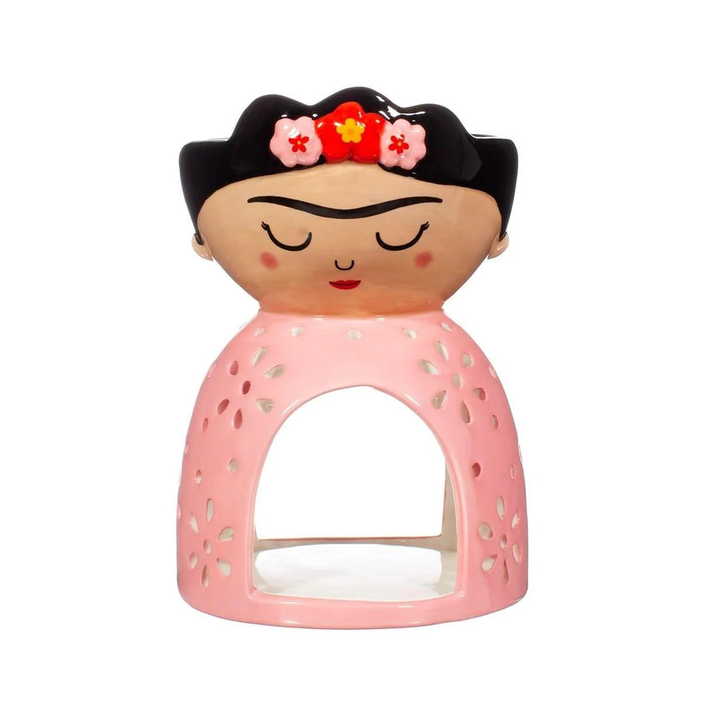 Sass & Belle Frida Kahlo Wax Melt Oil Burner Tealight Ceramic Holder