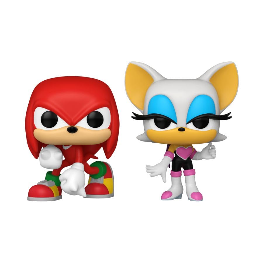 Funko Pop! Games: Sonic - Knuckles and Rouge 2pk