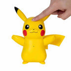 Jazwares Pokémon Train and Play Deluxe Pikachu – 4.5-Inch Interactive Figure with Lights, Sounds &amp; Moving Limbs