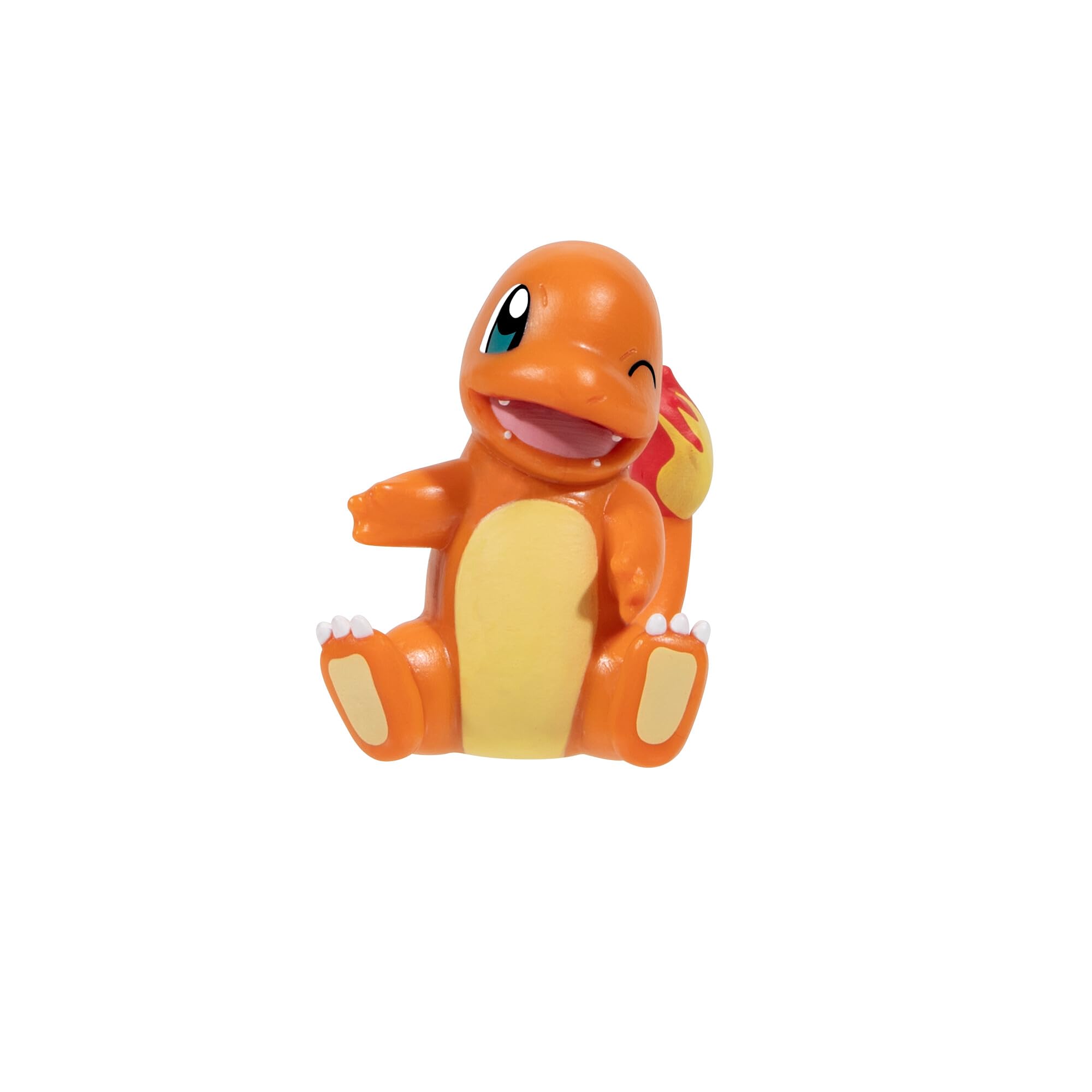 Jazwares Pokémon Clip ‘N’ Go Belt Set - 2-Inch Charmander Battle Figure with Clip ‘N’ Go Belt plus Luxury Ball and Pokéball Accessories
