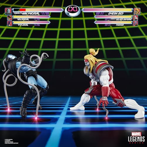 Hasbro Marvel Legends Series Gamerverse Marvel's War Machine vs Marvel's Omega Red Action Figure Collectibles
