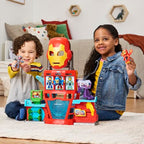 Marvel Iron Man and His Awesome Friends Iron Quarters Electronic Playset