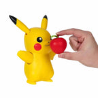 Jazwares Pokémon Train and Play Deluxe Pikachu – 4.5-Inch Interactive Figure with Lights, Sounds &amp; Moving Limbs