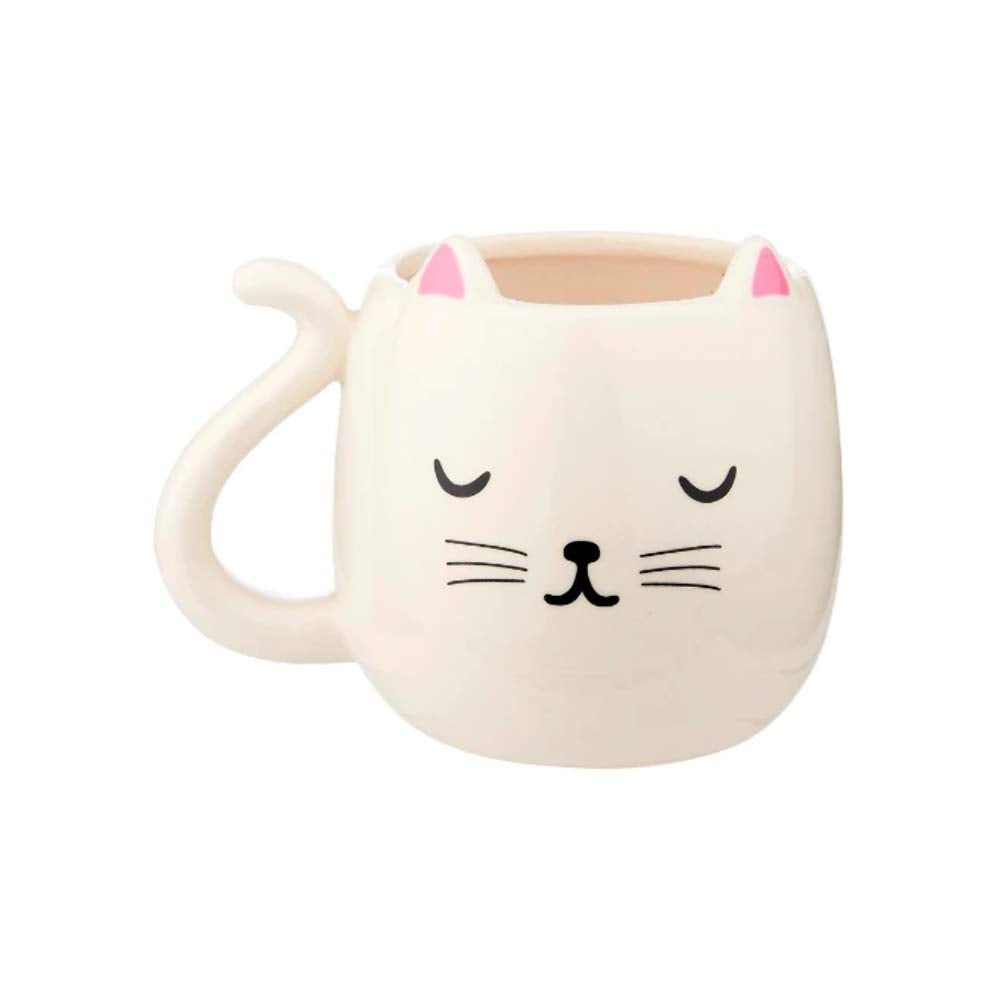 Sass & Belle Cutie Cat Shaped Mug Sass & Belle
