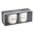 Poison and Arsenic Couples Mug Gift Set – 2 × 350ml