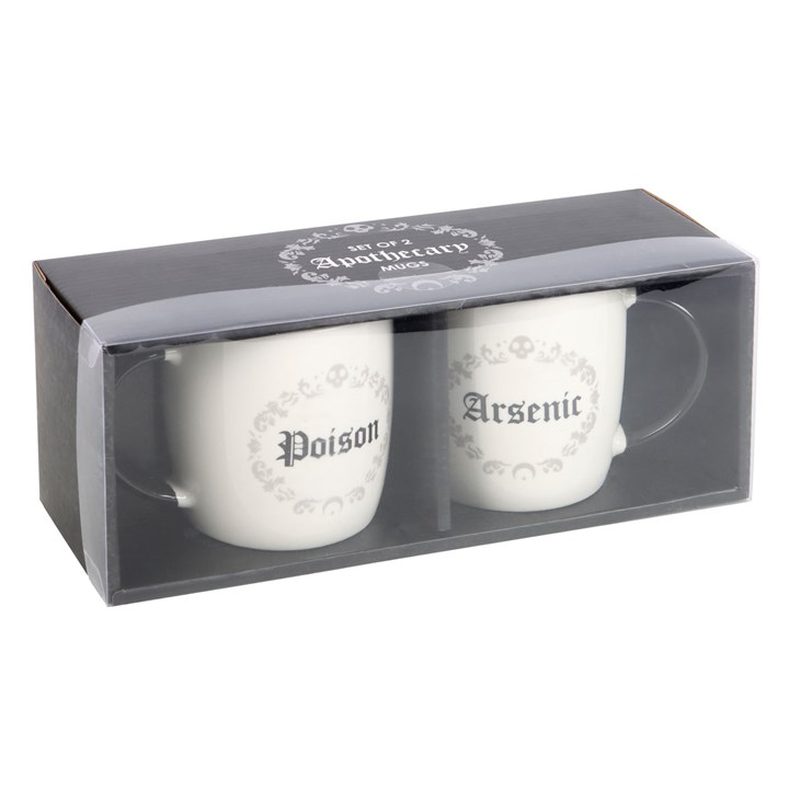 Poison and Arsenic Couples Mug Gift Set – 2 × 350ml