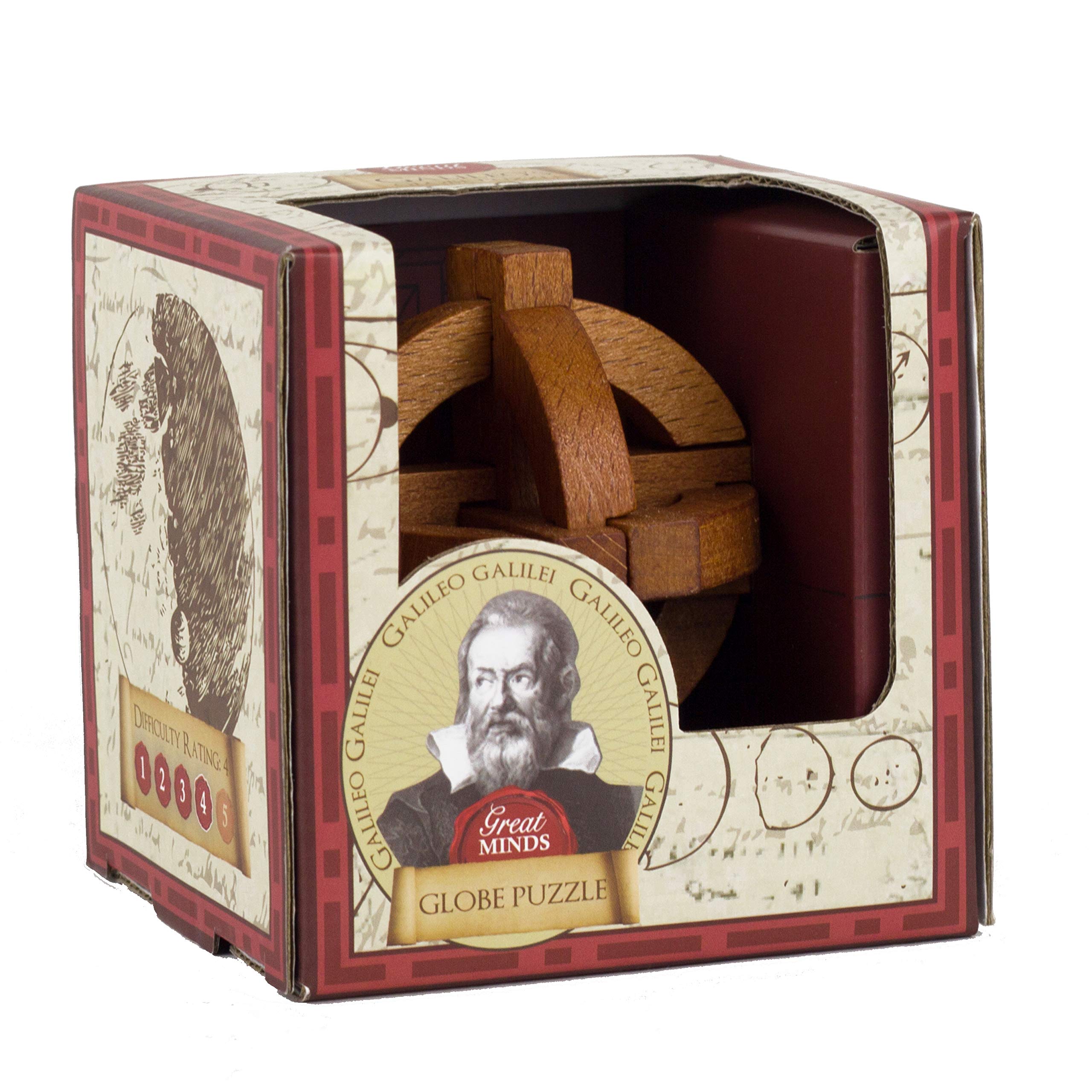 Professor Puzzle Great Minds Collection Galileo's Globe Puzzle Game Professor PUZZLE