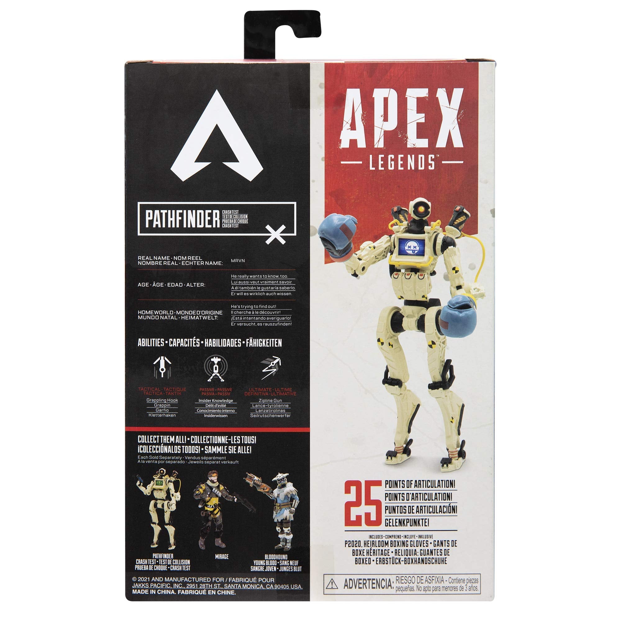 Jakks Pacific APEX Legends Pathfinder Crash Test Figure Jakks Pacific