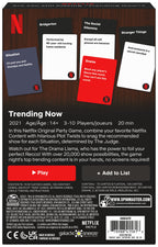 Spin Master Netflix Trending Now Card Game Board Game with Funny TV Show Cards Spin Master