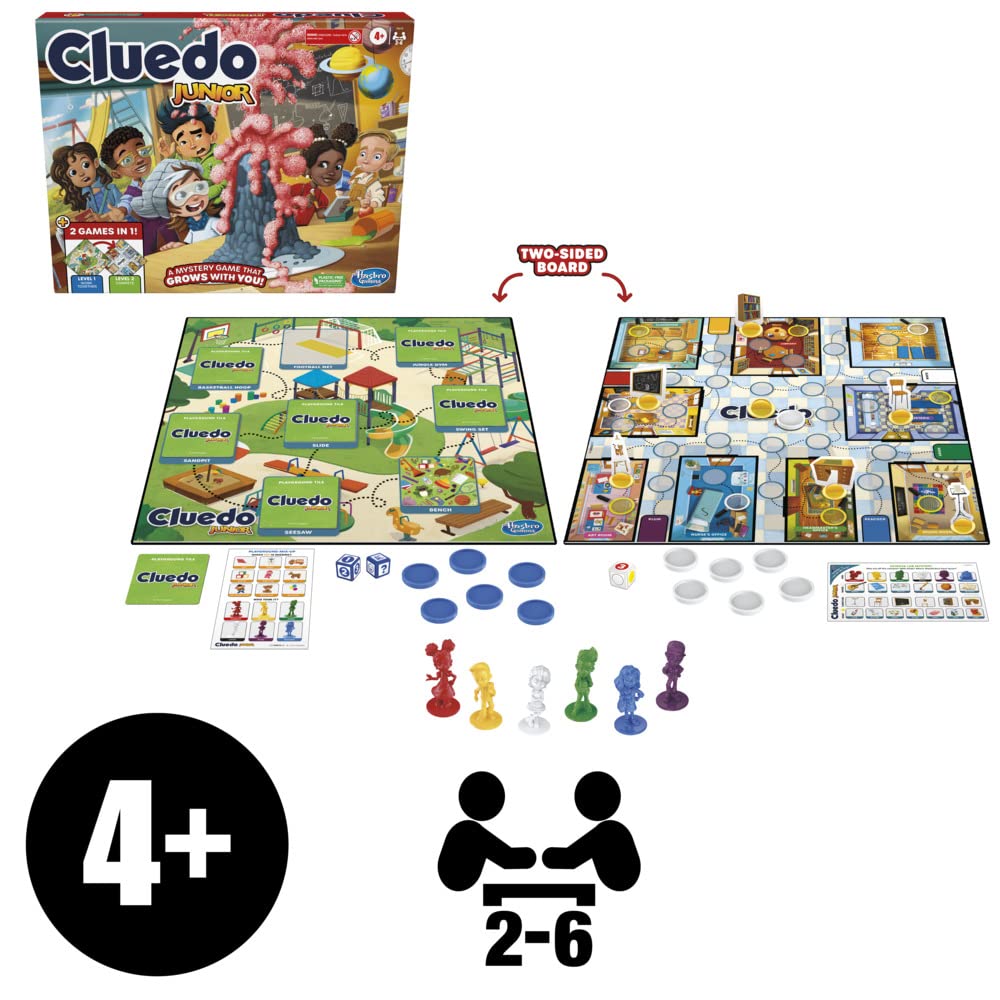 Hasbro Cluedo Junior Board Game Hasbro Gaming