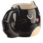 Puckator Feline Fine Black Cat Shaped Mug Puckator
