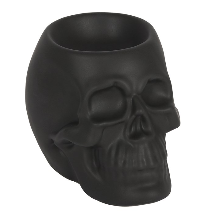 Black Skull Oil Burner