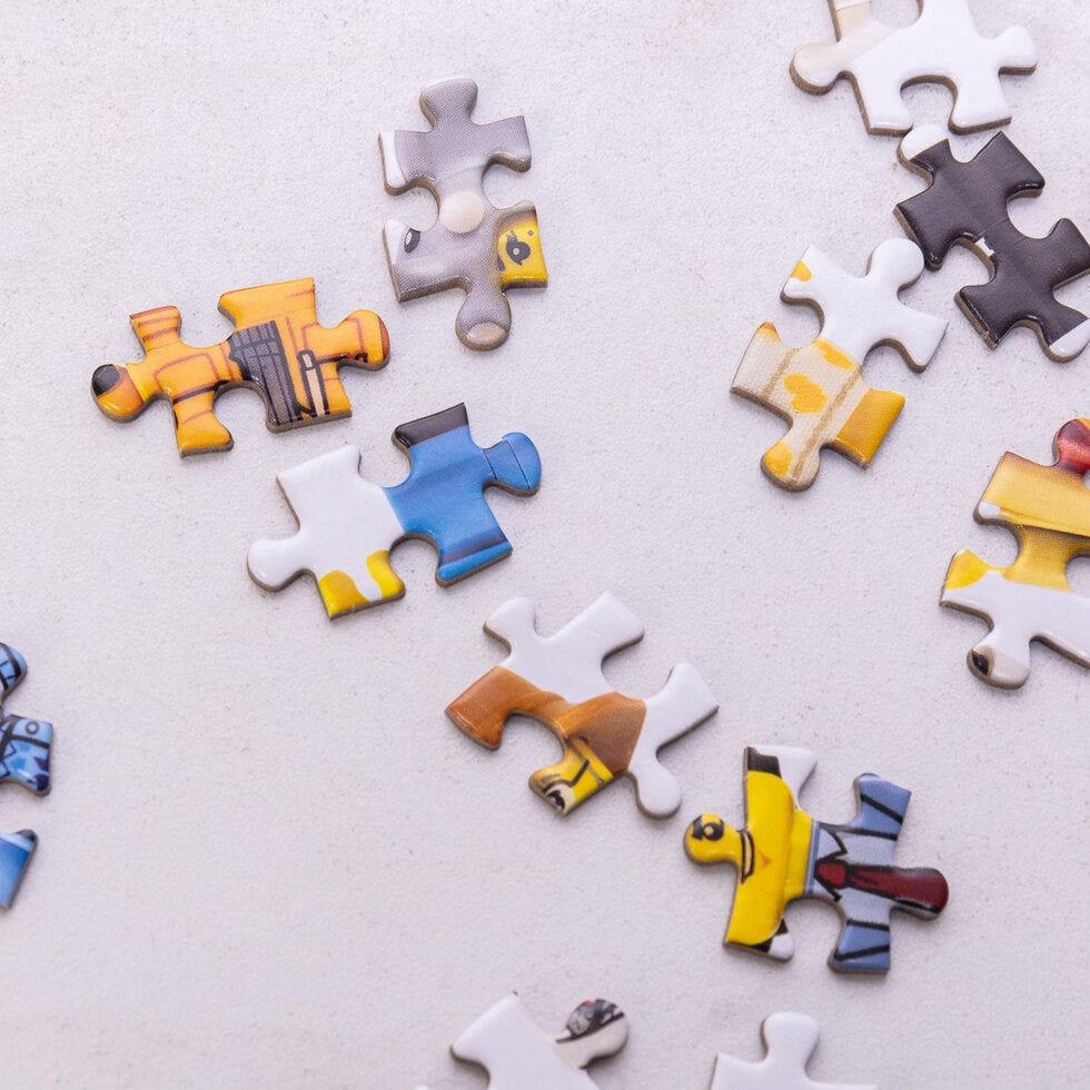 LEGO Minifigure 1000-Piece Puzzle