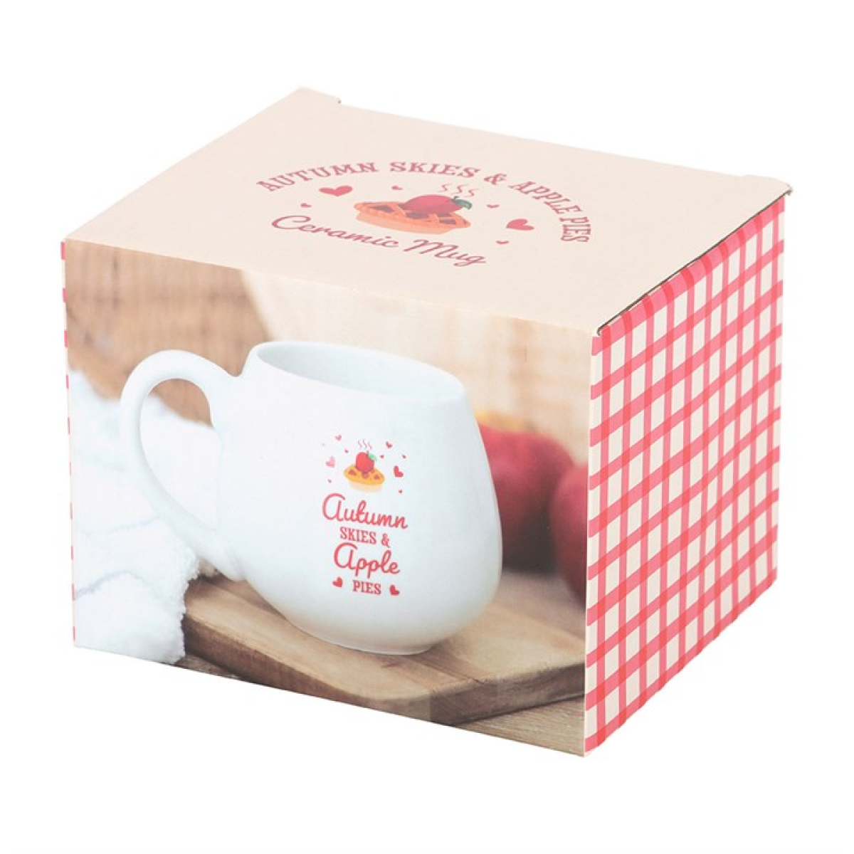 Autumn Skies & Apple Pies Rounded Mug Something Different