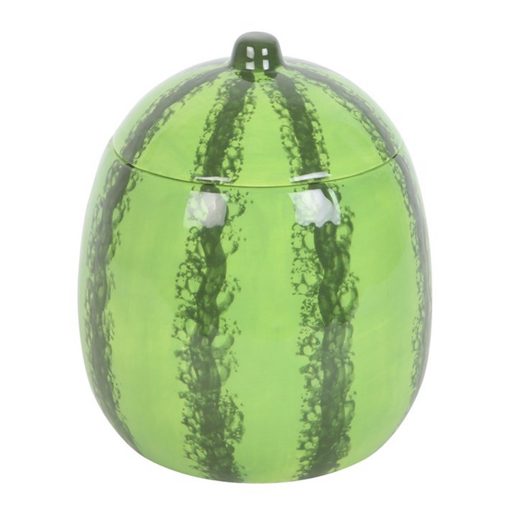 Watermelon Shaped Ceramic Oil Burner and Wax Warmer