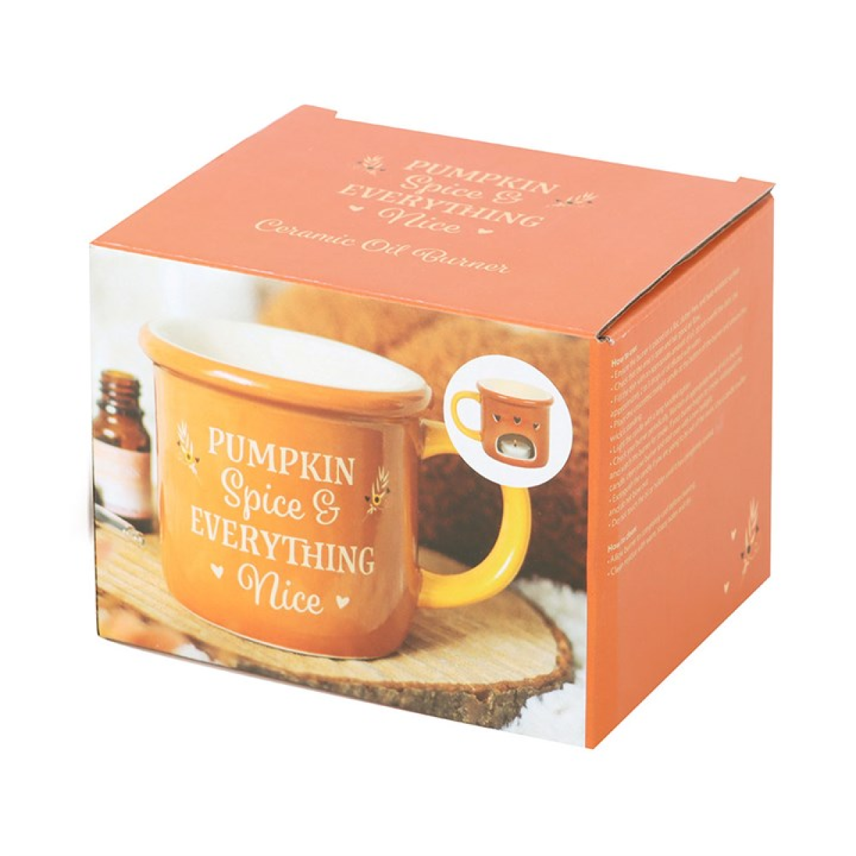 Pumpkin Spice Mug Oil Burner and Wax Warmer Something Different