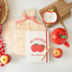 Apple Pie Recipe Serving Board Something Different