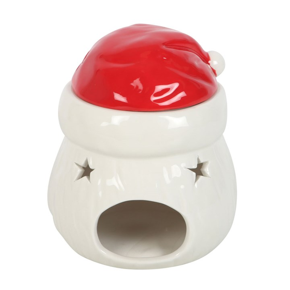 Santa Claus Shaped Ceramic Oil Burner and Wax Warmer