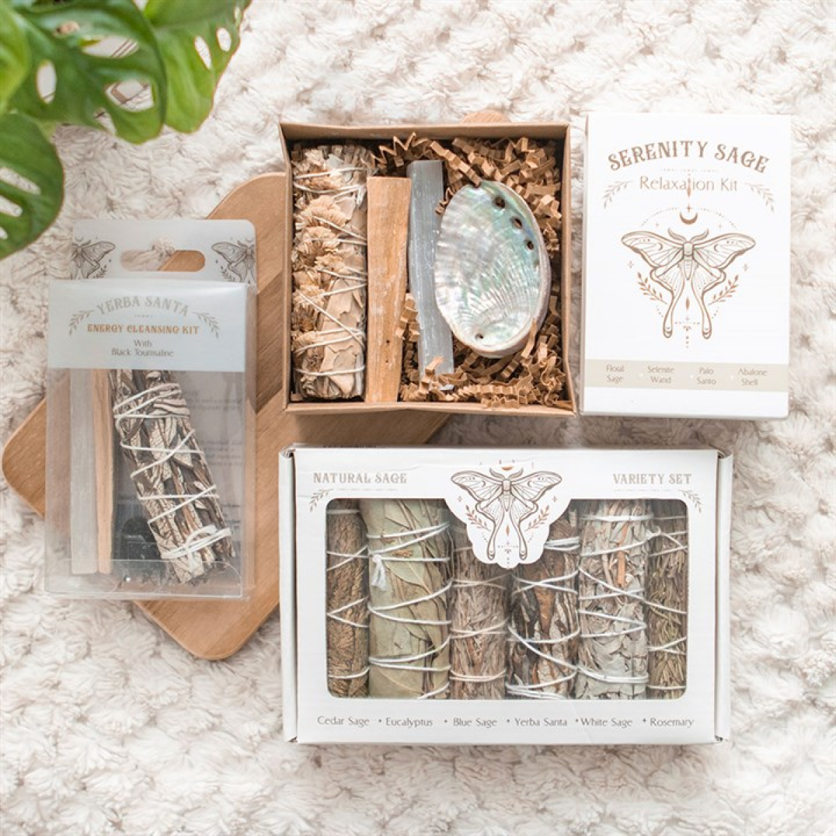 Serenity Sage Relaxation Smudge Kit Something Different