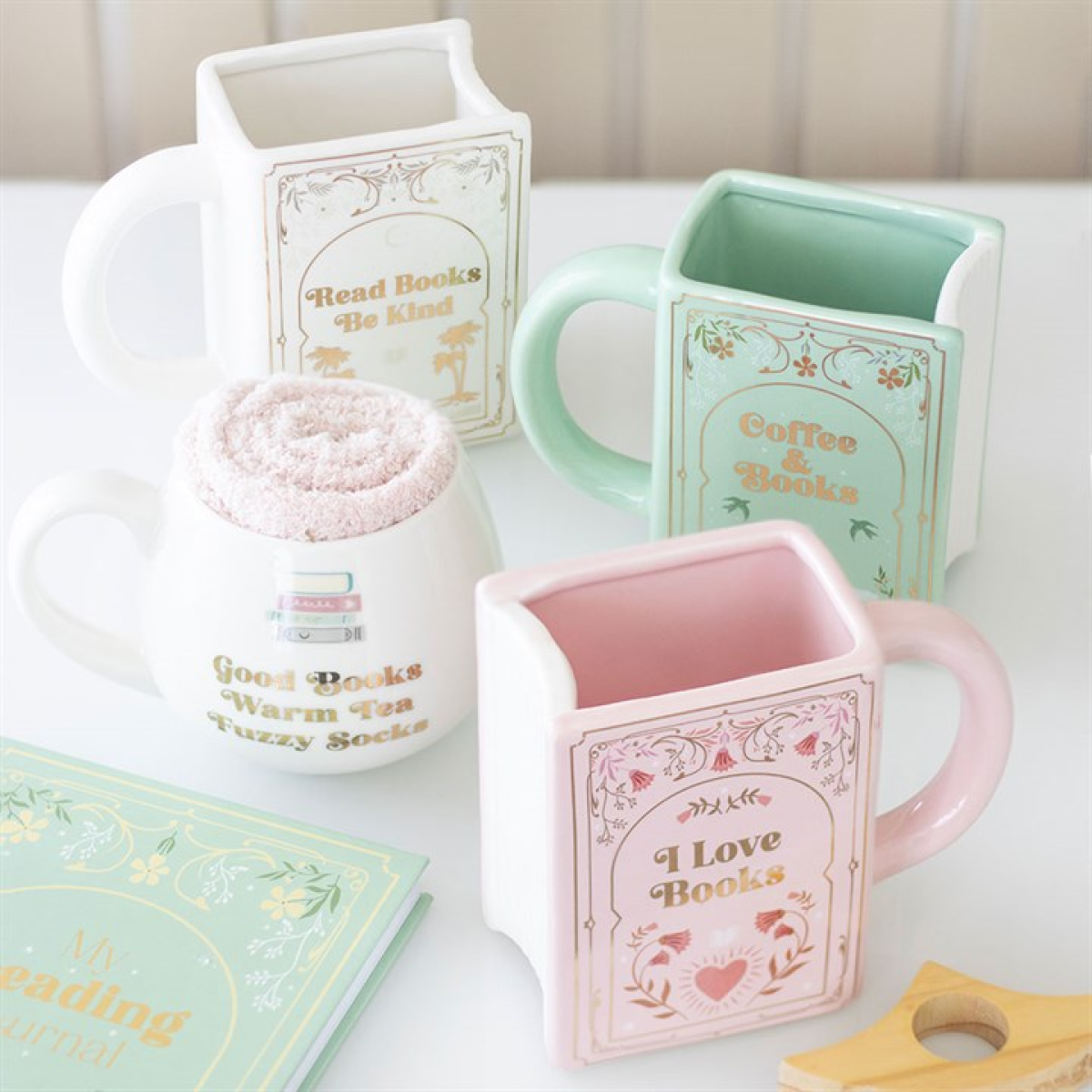 Good Books Mug and Socks Set Something Different