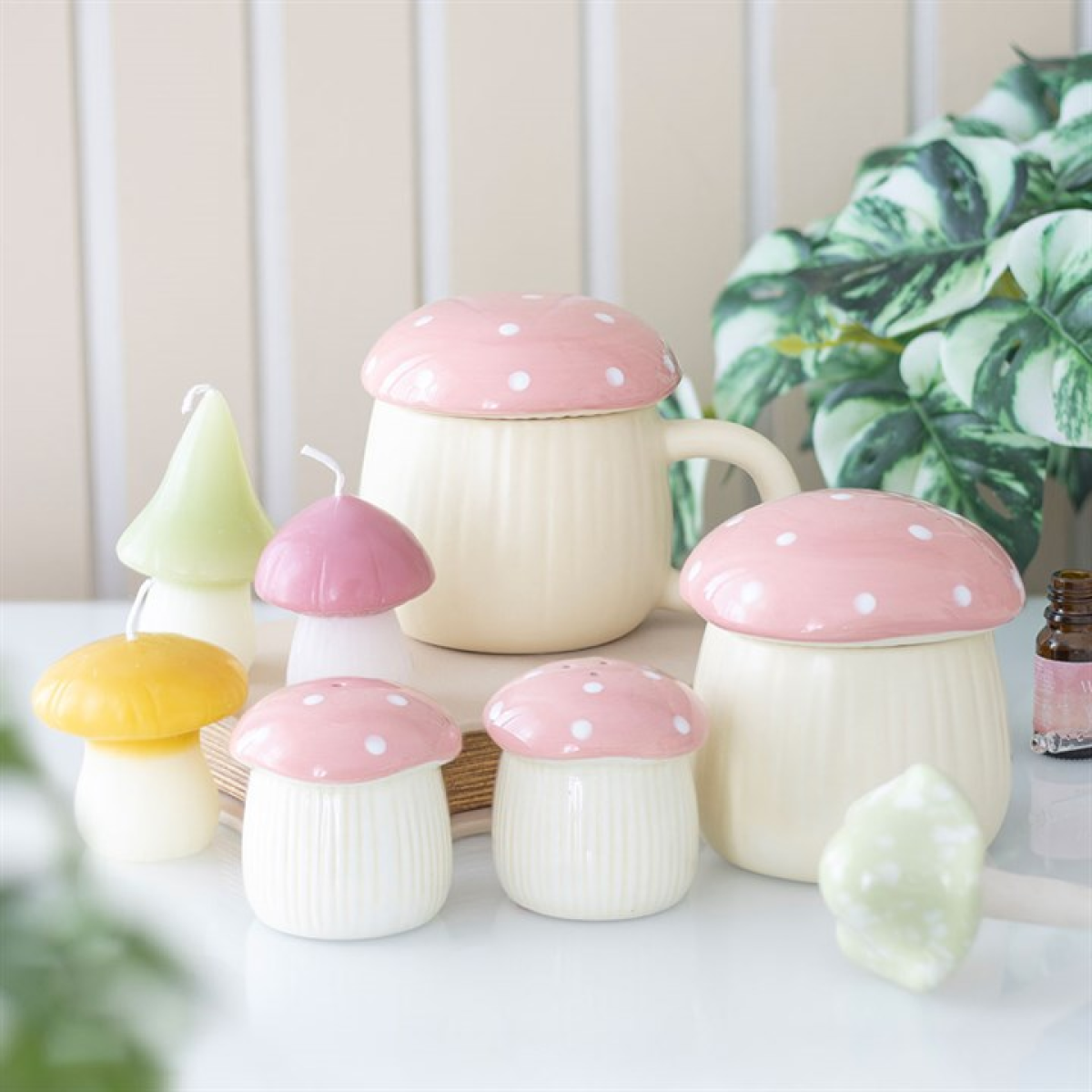 Pink Mushroom Oil Burner Something Different