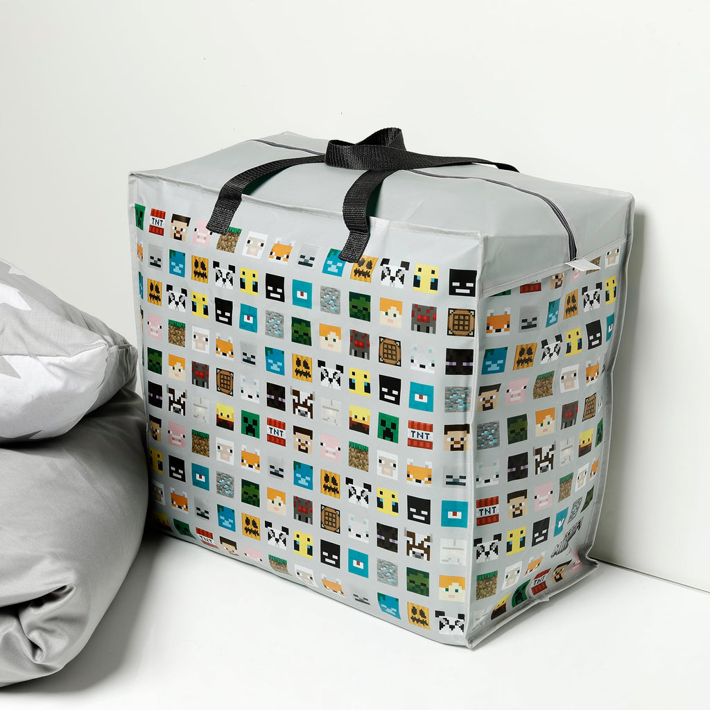 Laundry Bag and Storage Bag - Faces - Minecraft Puckator