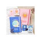 Rose Quartz Crystal Sun Keepsake Stone in a Box