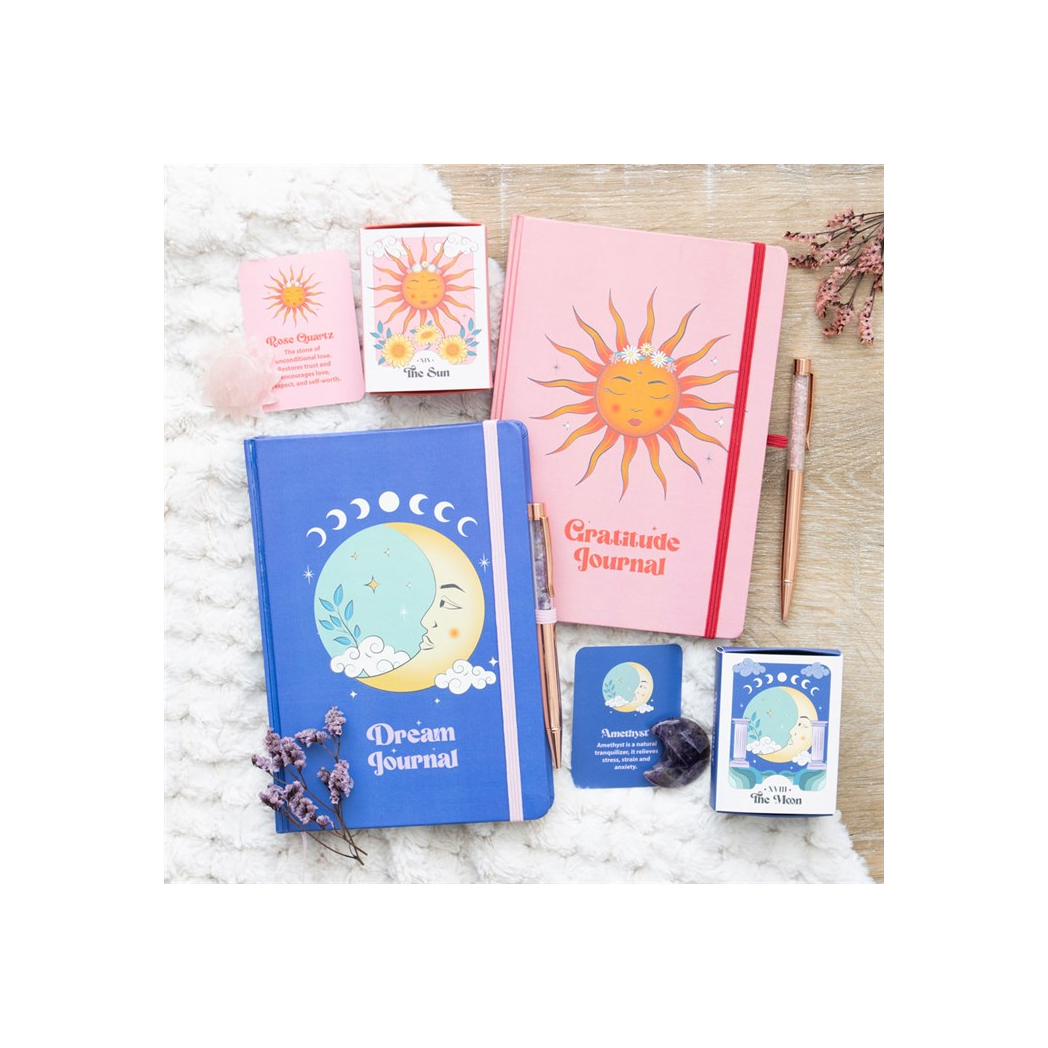 Rose Quartz Crystal Sun Keepsake Stone in a Box