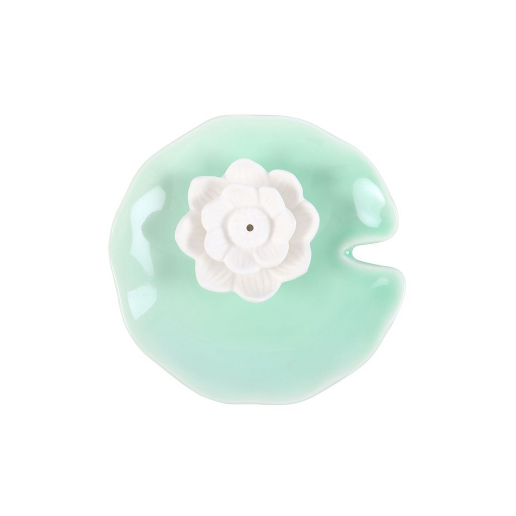Lotus Flower Incense Stick Holder and Trinket Dish