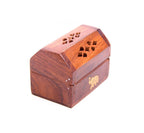 Puckator Sheesham Wood Mini Incense Burner Box-Elephant Inlay Puckator