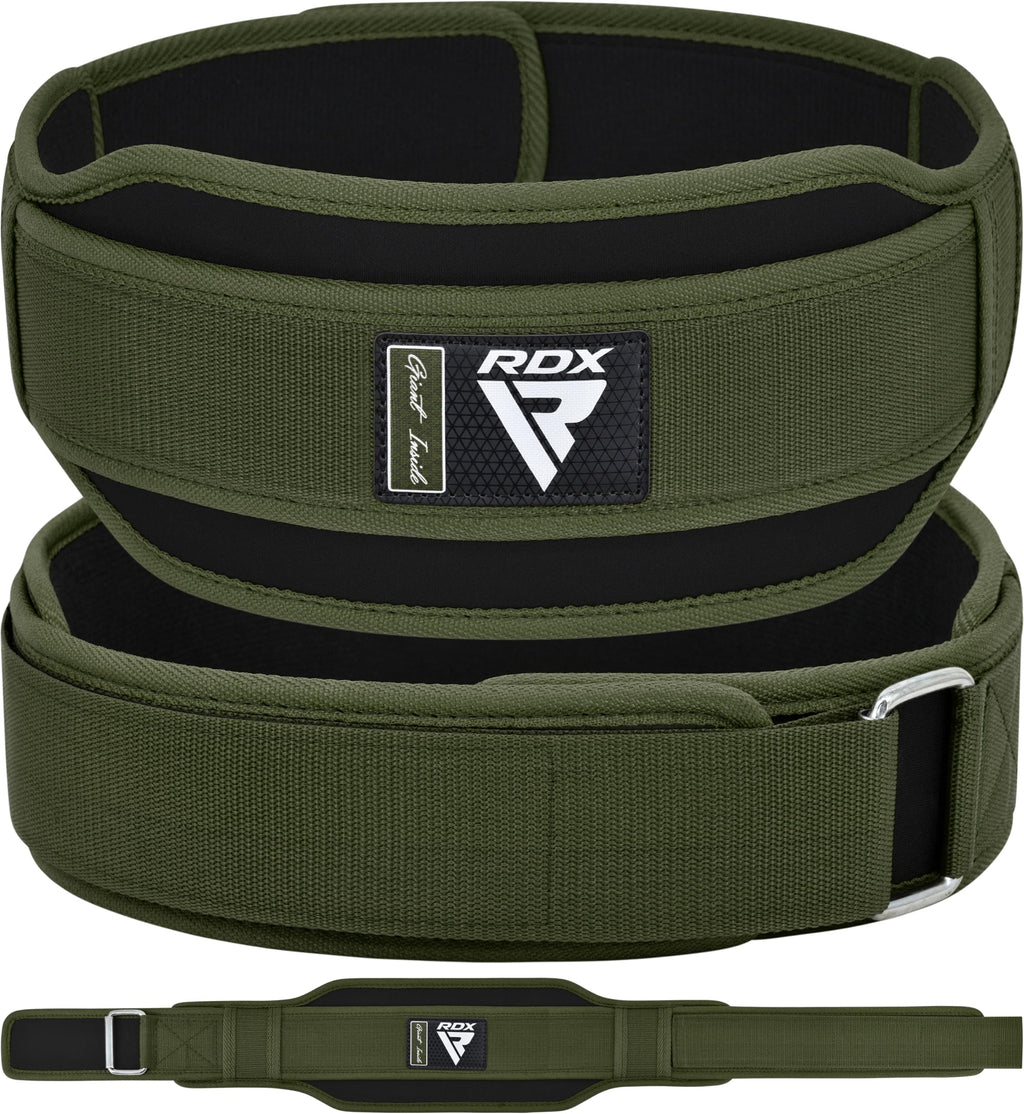 RDX Weight Lifting Belt Unisex, Durable EVA Foam Padding, Iron Buckle, Back Soft Support RDX