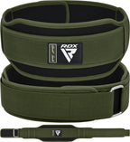 RDX Weight Lifting Belt Unisex, Durable EVA Foam Padding, Iron Buckle, Back Soft Support RDX