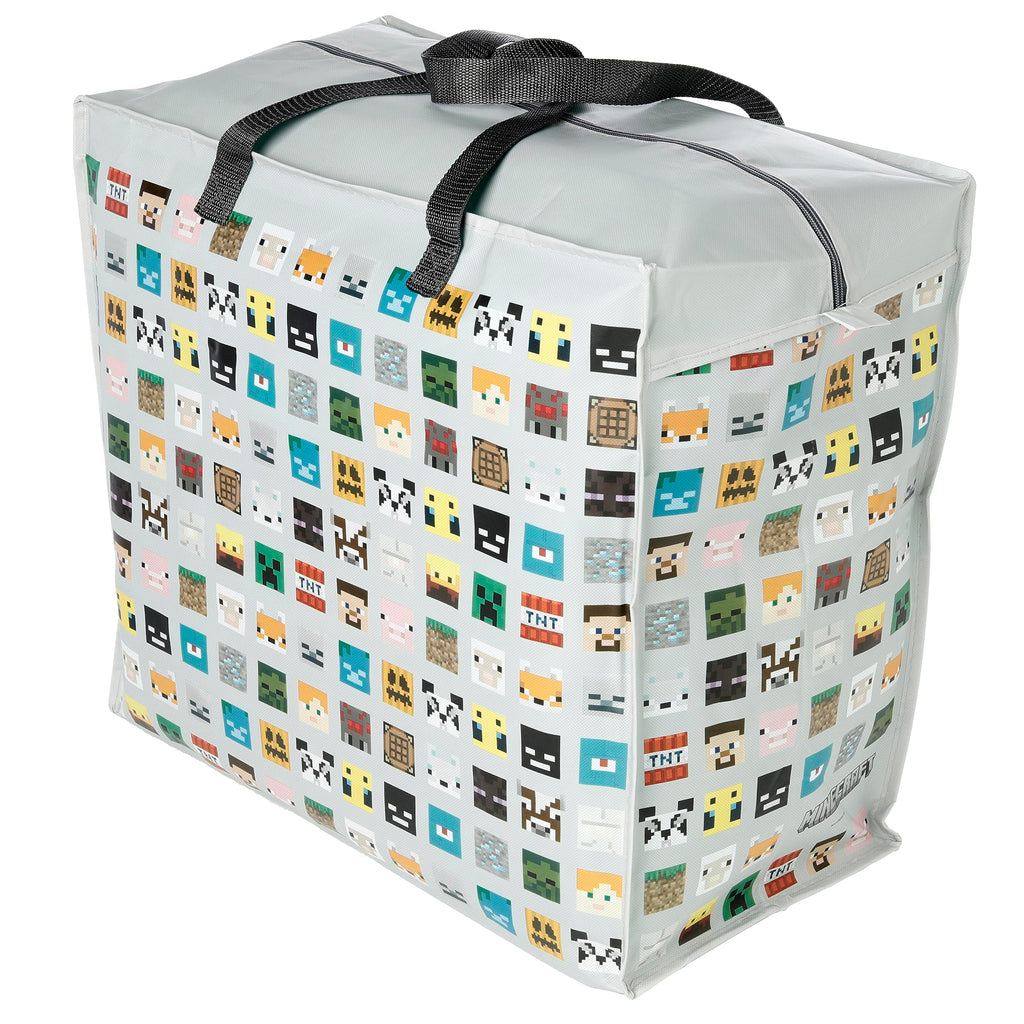 Laundry Bag and Storage Bag - Faces - Minecraft Puckator