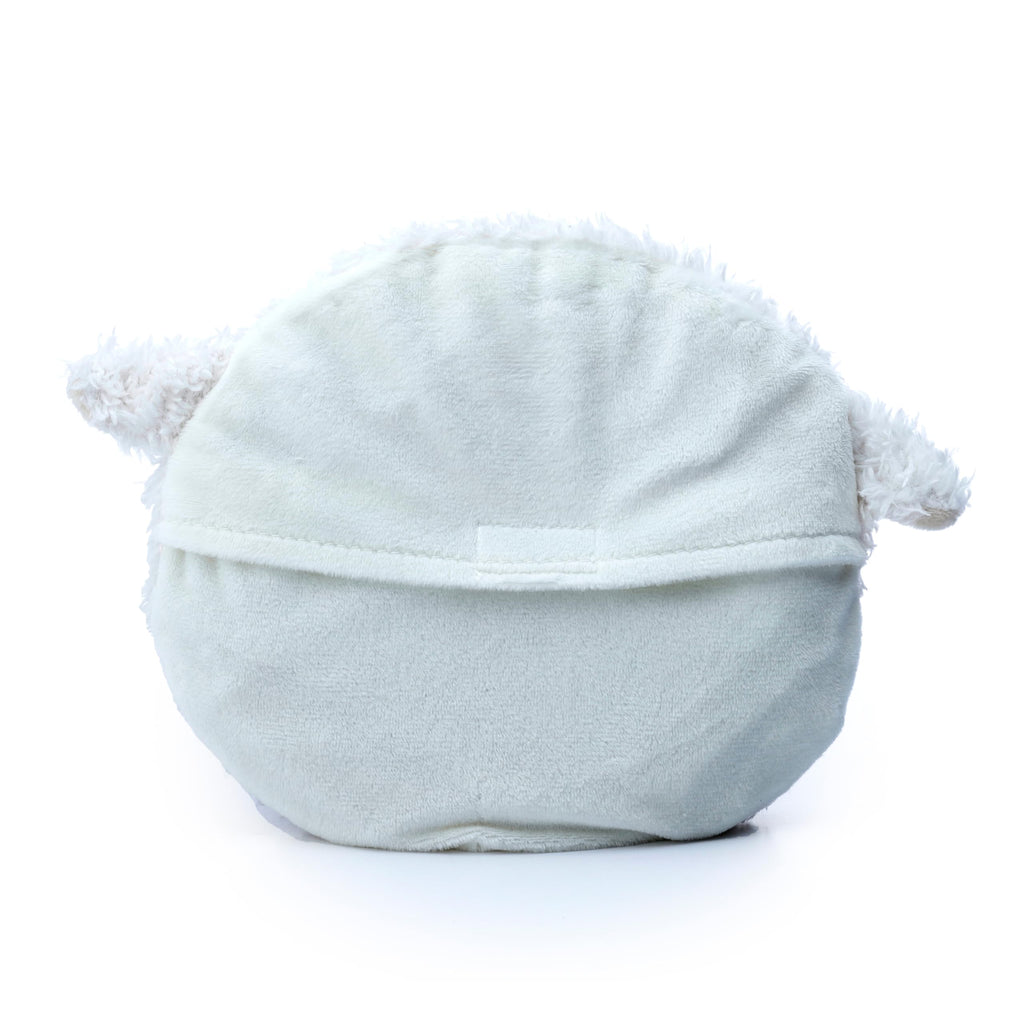 Puckator Adoramals Farm Sleepy Sheep Round Microwavable Plush Wheat & Lavender Heat Pack Puckator
