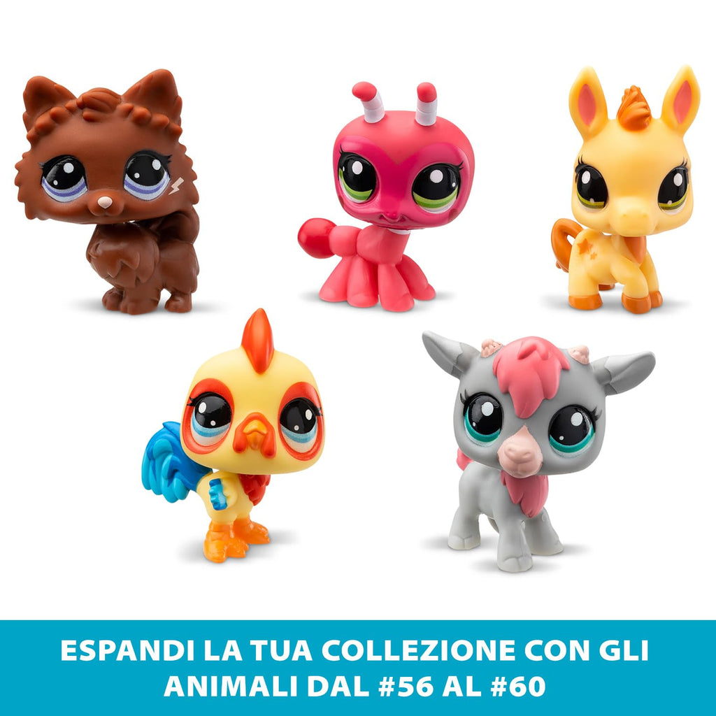 Bandai Littlest Pet Shop Collectors 5 Pack - Barnyard