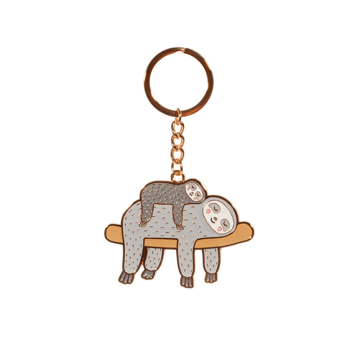 Sass & Belle Animal Shaped Enamel Keyring- 4 designs available