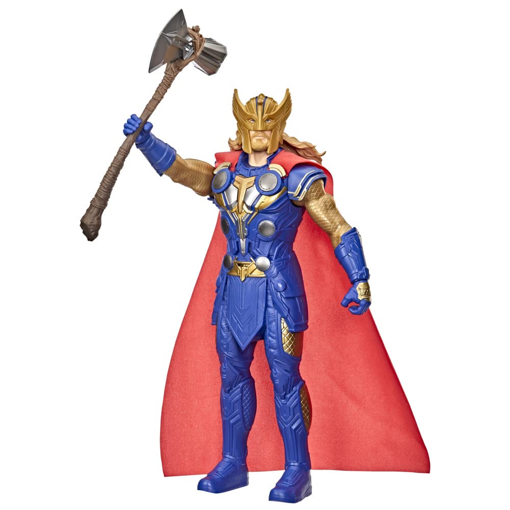 Hasbro Marvel Studios' Thor: Love and Thunder Stormbreaker Strike Thor Electronic Figure 30 cm Children from 4 Years