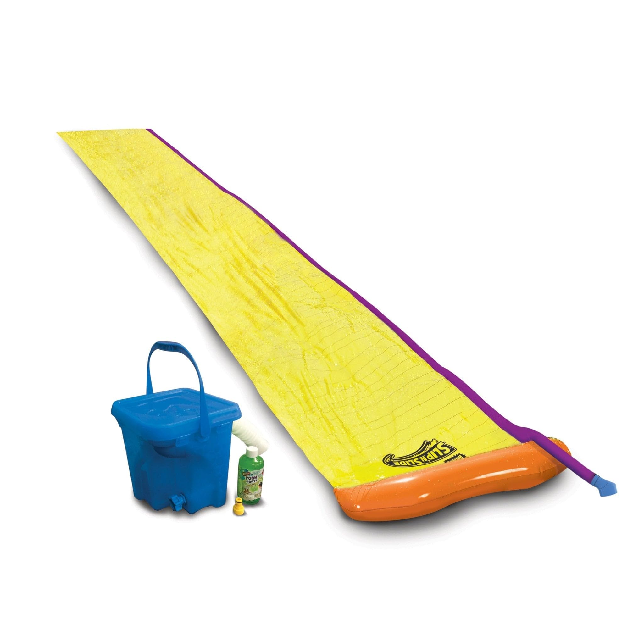 Wham-O Foam Party and Slip'N Slide Inflatable Outdoor Waterslide Set