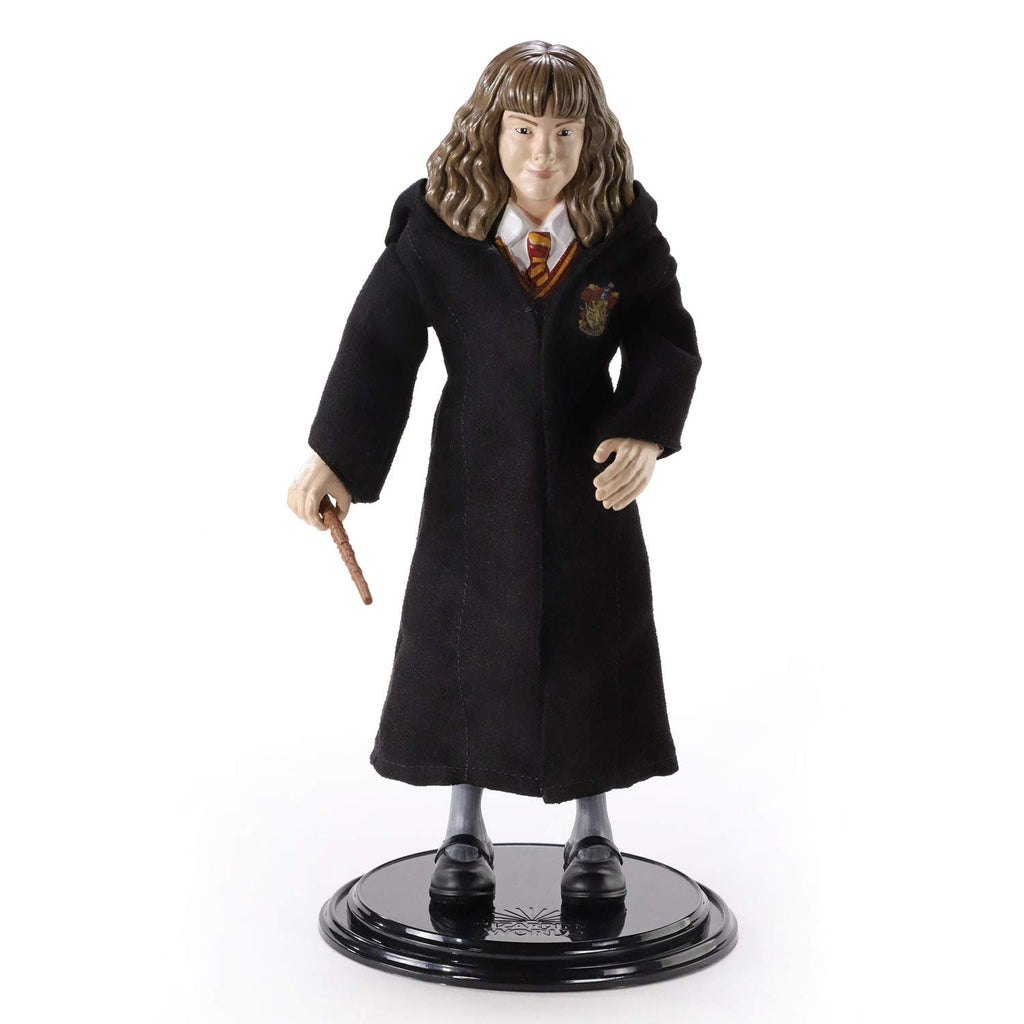The Noble Collection BendyFigs Hermione Granger Harry Potter Bendable Figure with Stand