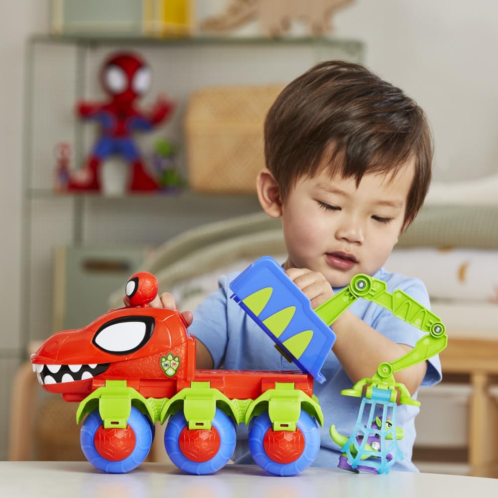 Hasbro Spidey and His Amazing Friends Dinowebs Crawler Playset