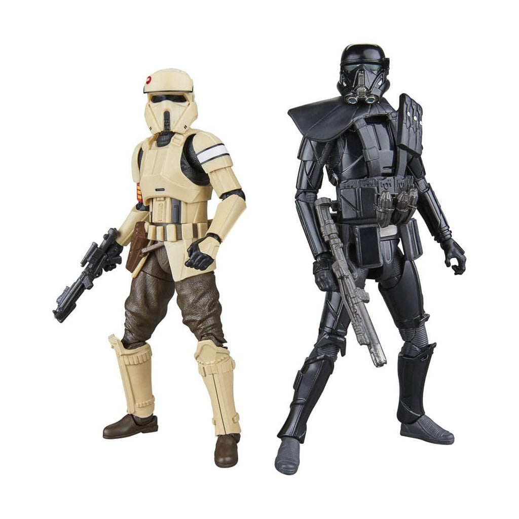 Hasbro Star Wars Black Series Shore Trooper & Deathtrooper Action Figures