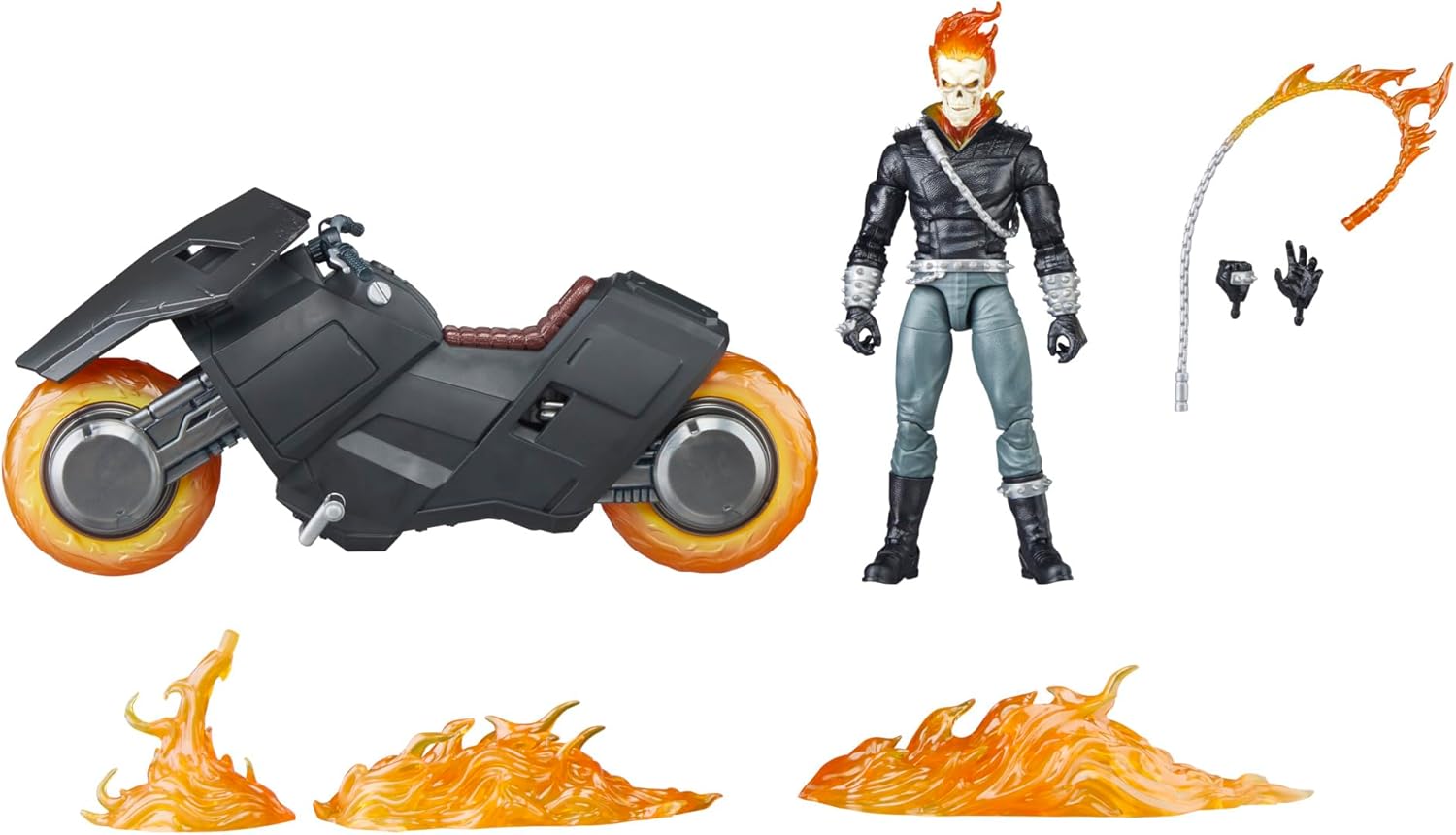 Hasbro Marvel Legends Series Ghost Rider Action Figure with Motorcycle Hasbro Marvel