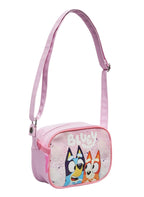 Bluey & Bingo Pink Crossbody Satchel Bag